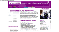 Desktop Screenshot of emergencyelectriciankent.co.uk
